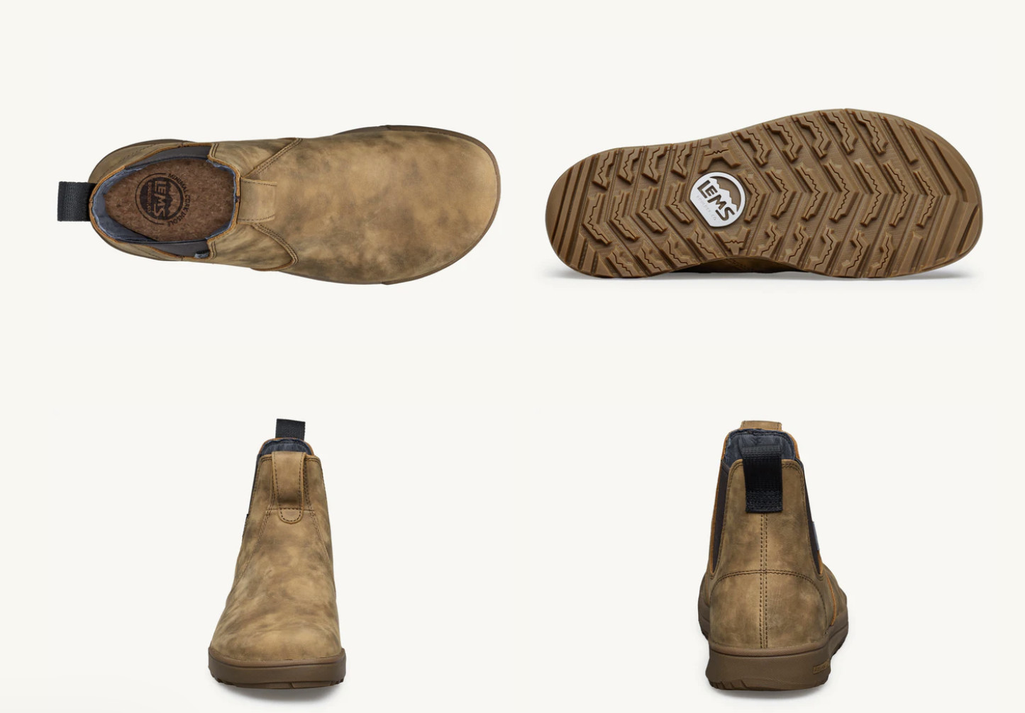 Lems Men’s Chelsea Boot Tuff & Waterproof