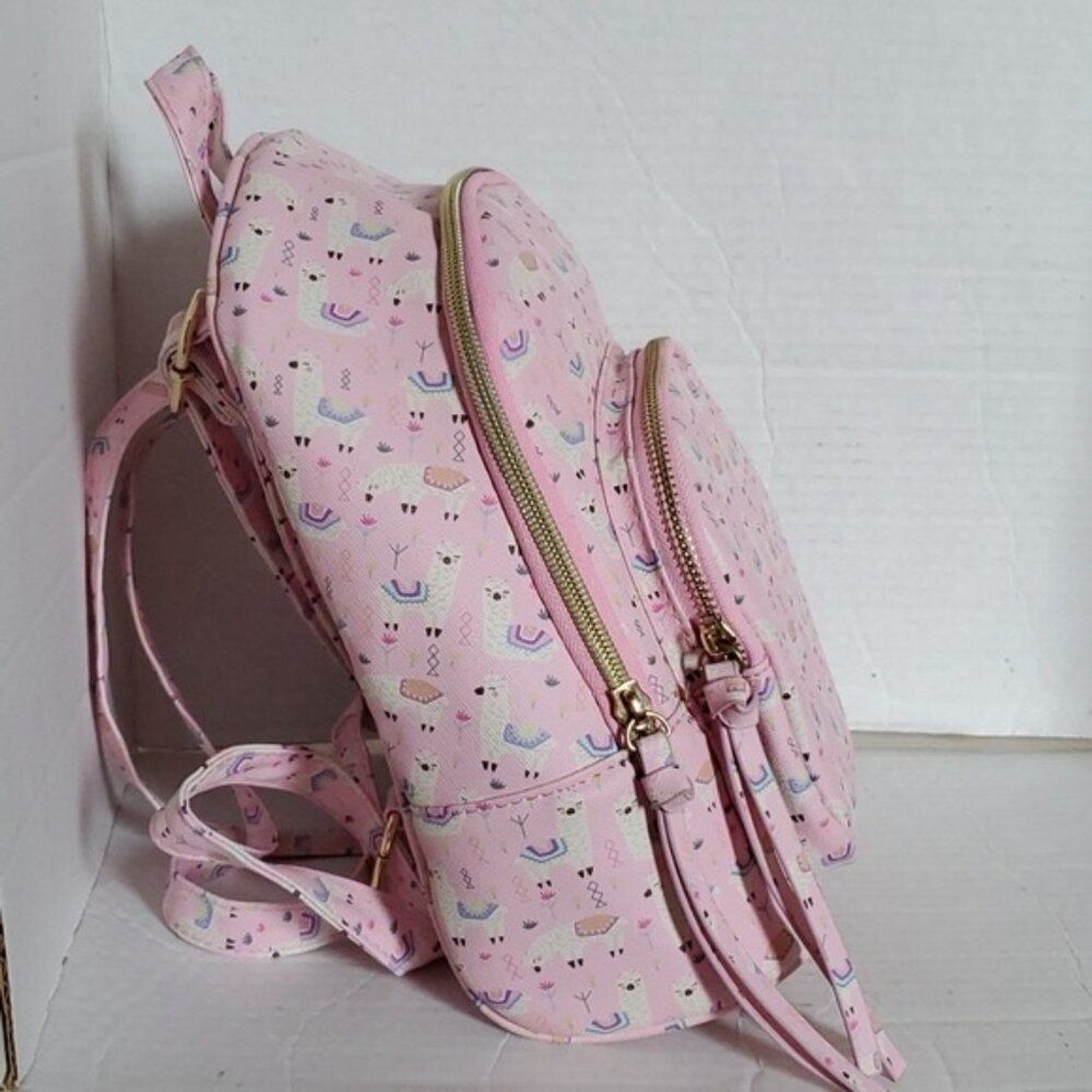 Under1sky Mini Backpack Katrina Lama Land Bag Pink Underonesky