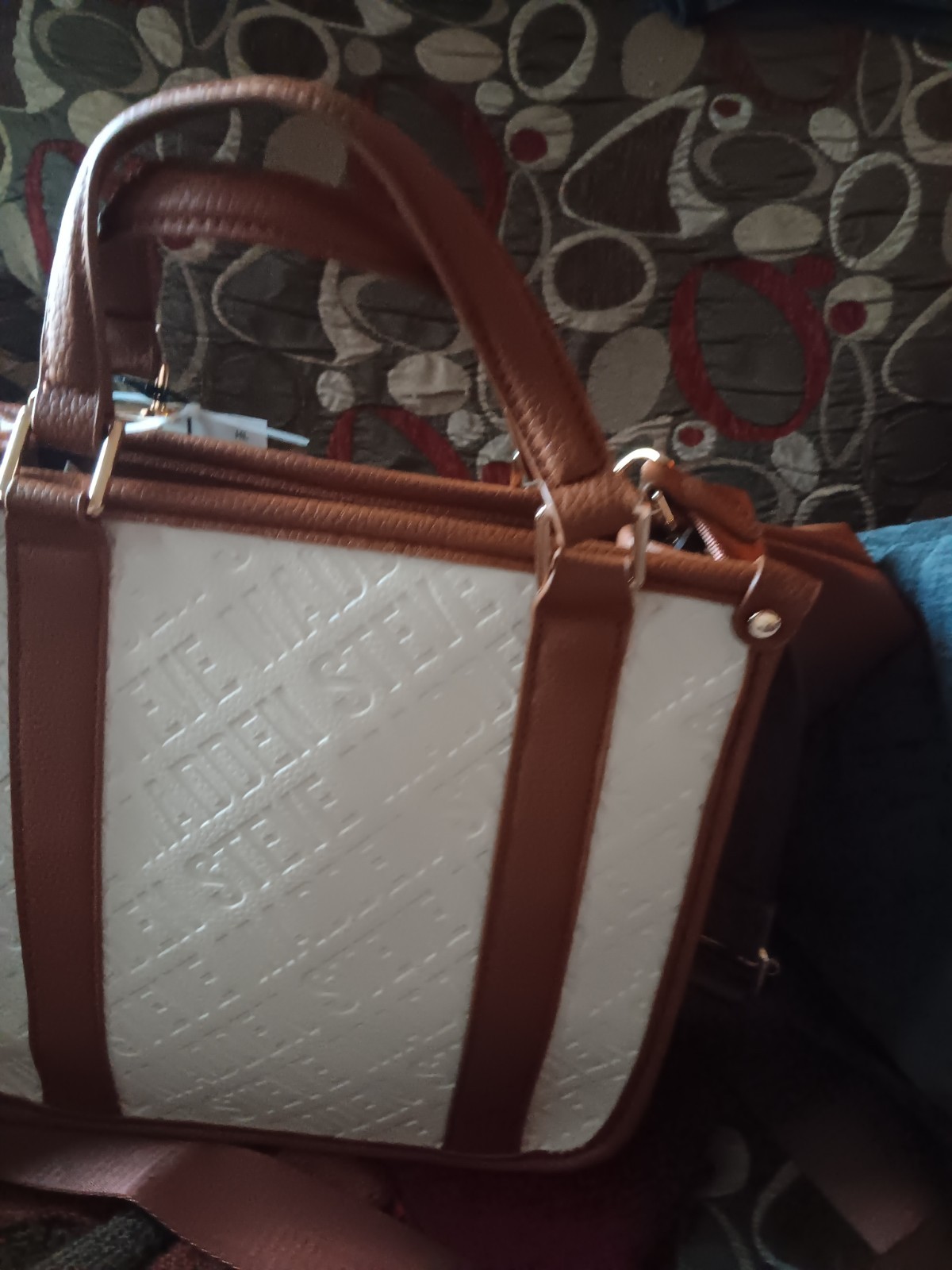 brown steve madden purse crossbody leather
