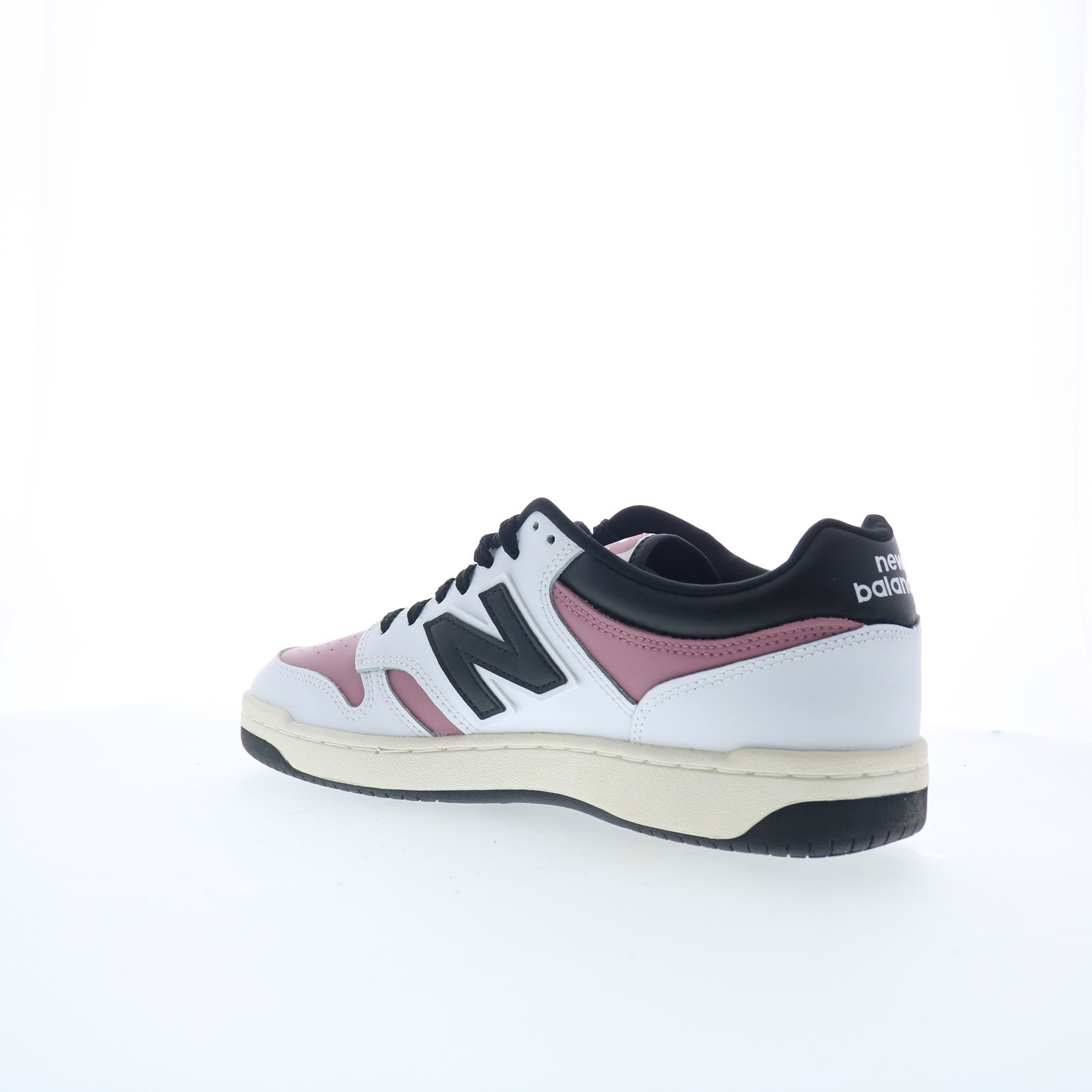 New Balance 480 BB480LTE Mens White Leather Lifestyle Sneakers Shoes