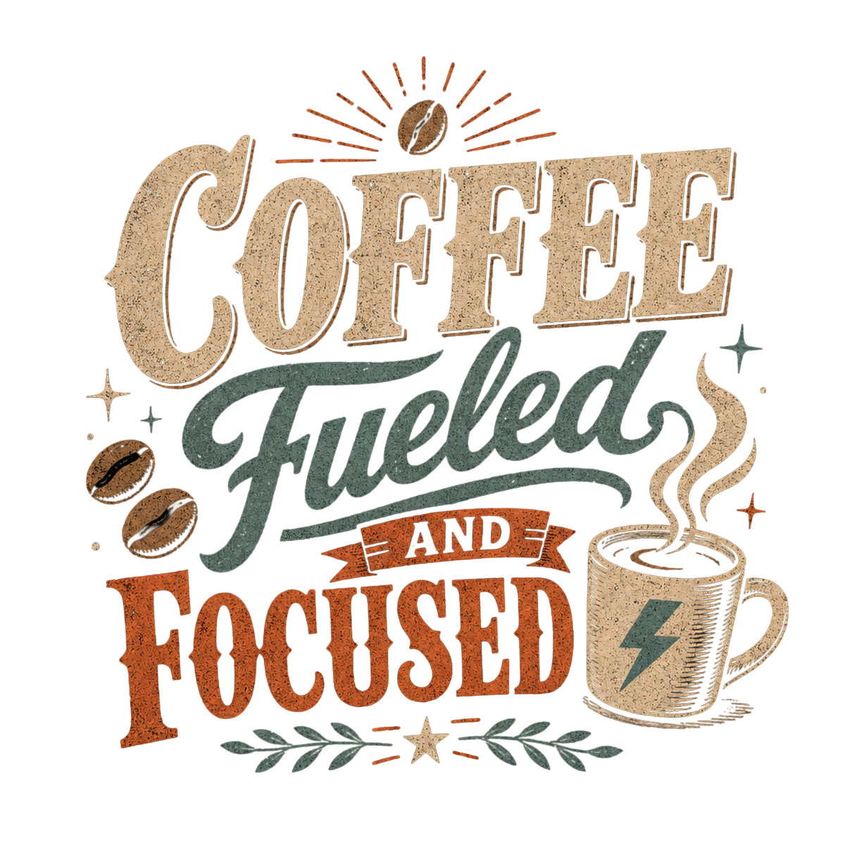 Graphic tee / t-shirt | COFFEE