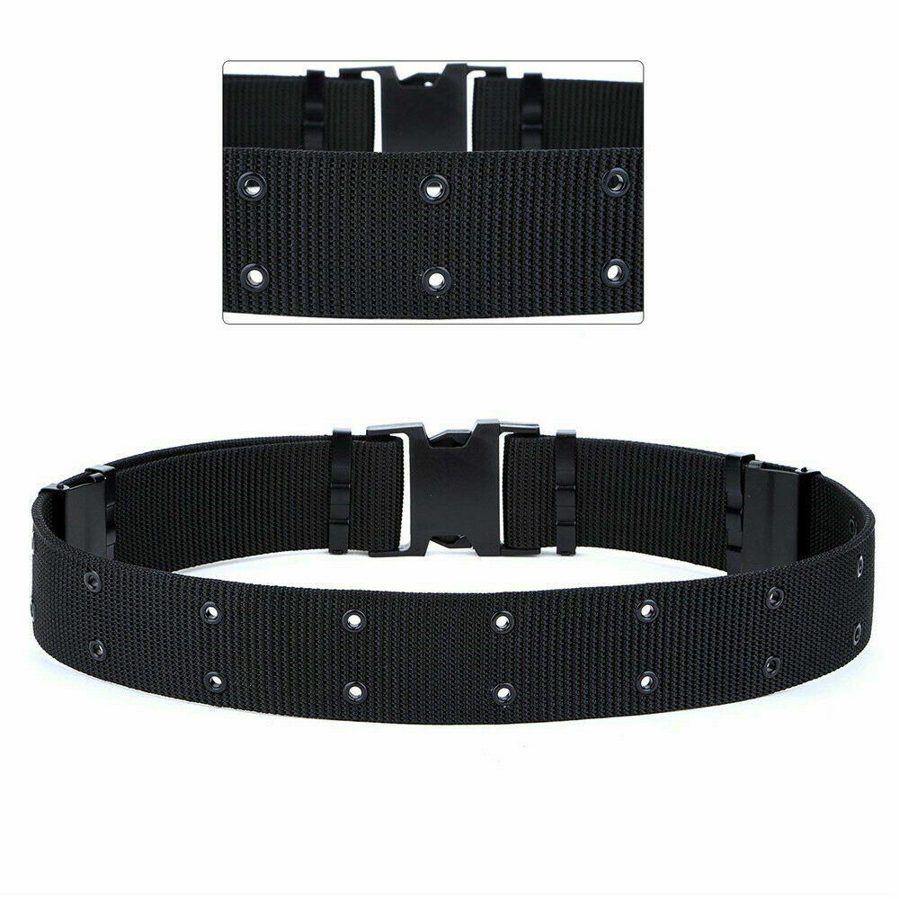 Tactical Nylon Belt Adjustable Security Military Heavy Duty Rescue Combat Belt