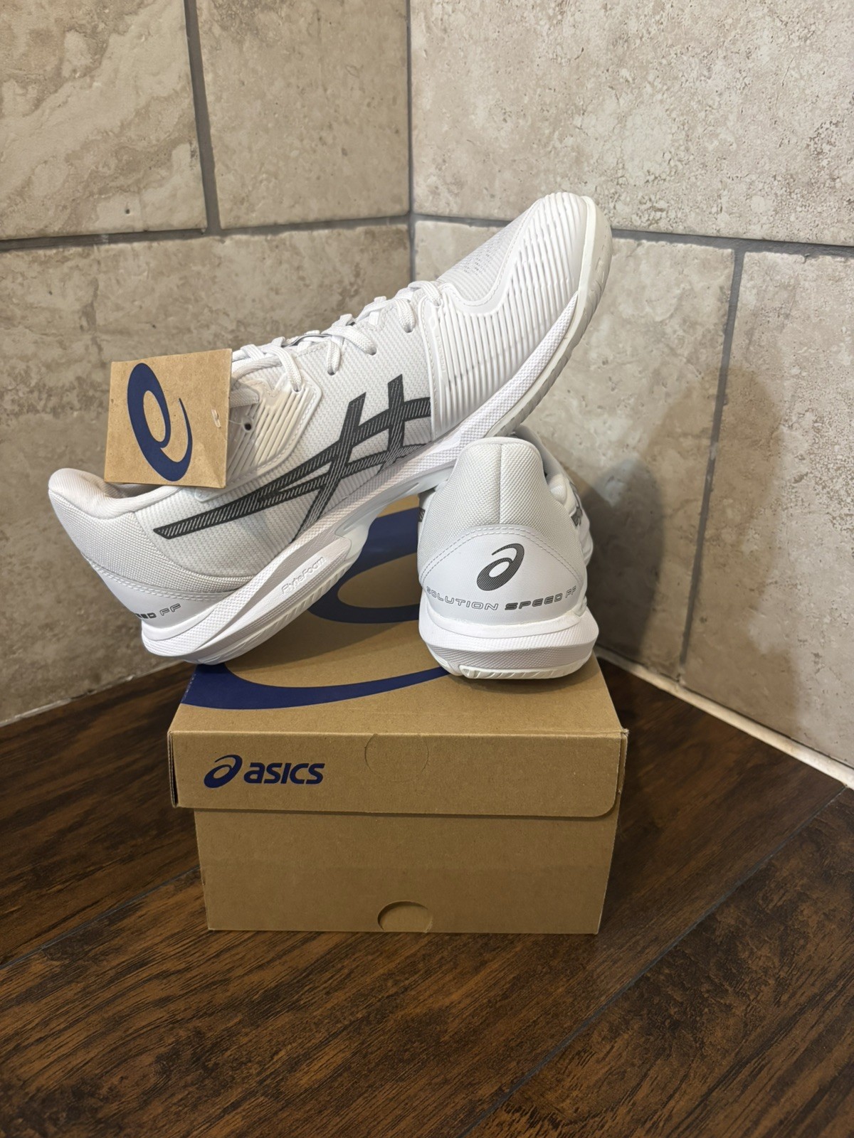 NEW Asics Solution Speed FF 3 Women’s Size 10 – White / Metropolis