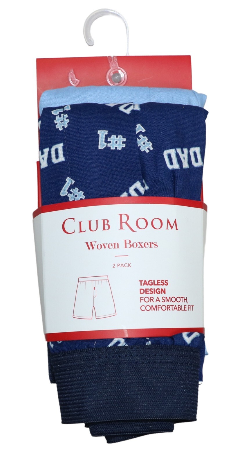 Club Room 2-Pack Tagless 100% Cotton Men’s Boxers NWT Pick Style/Size