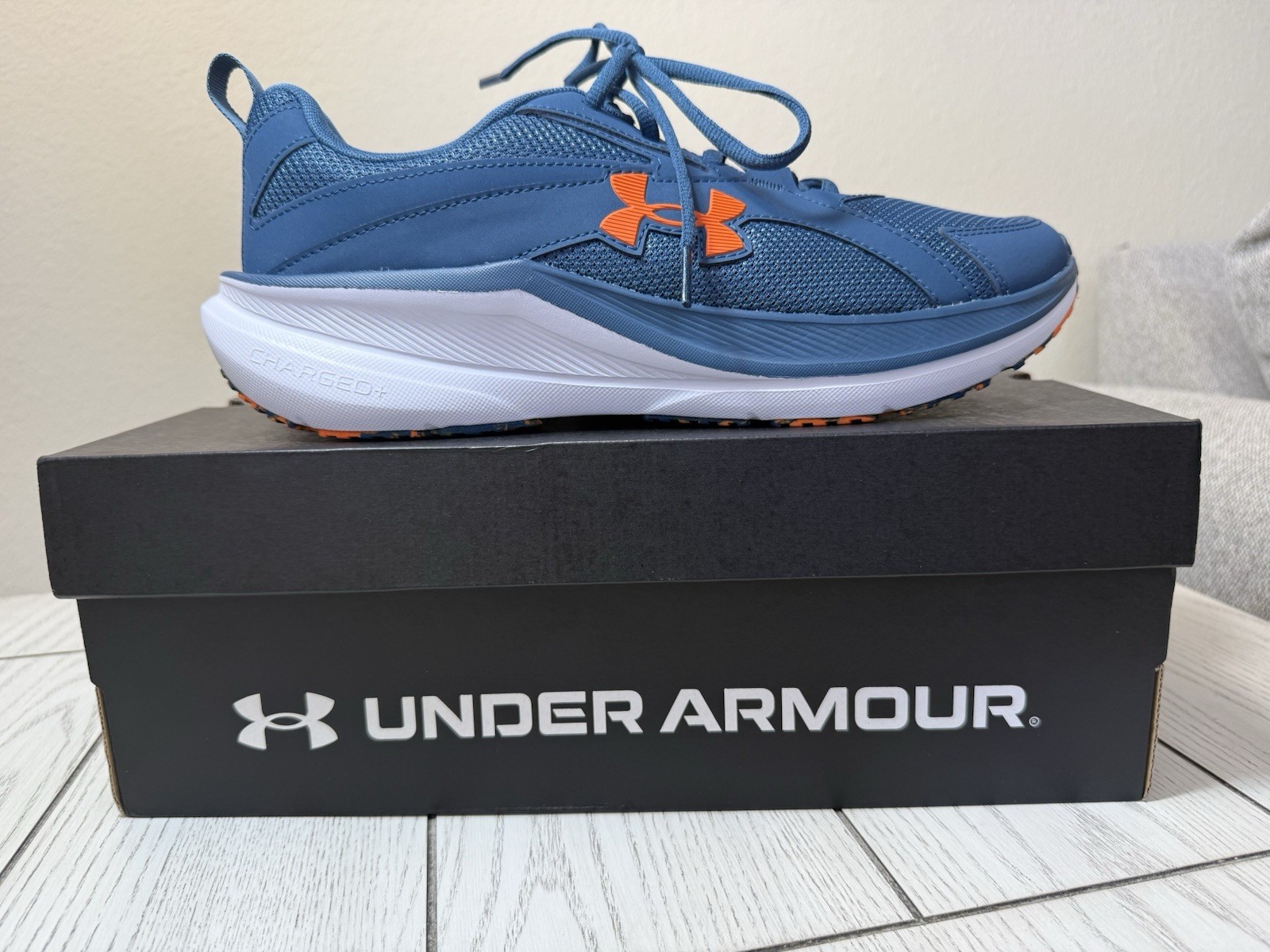 Under Armour Charged+ Assert 11 Men’s Running Shoes Size 10.5 Father Day Gift