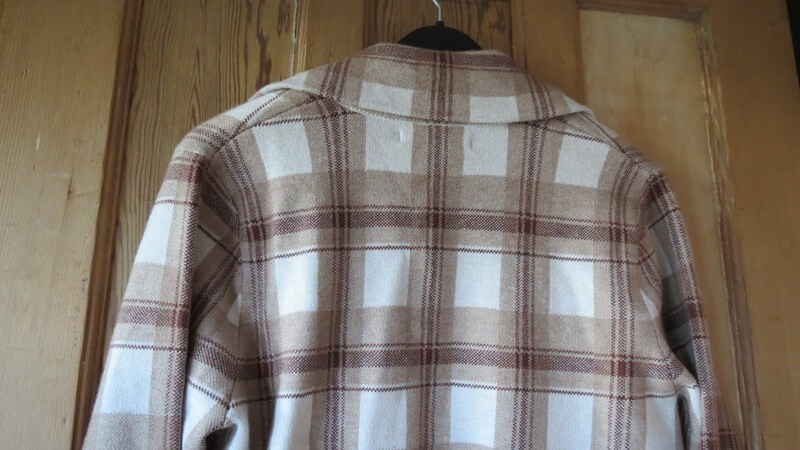 BNWT TAHARI Plaid Knit Jacket / Cardigan Sz Large (UK 14 approx)