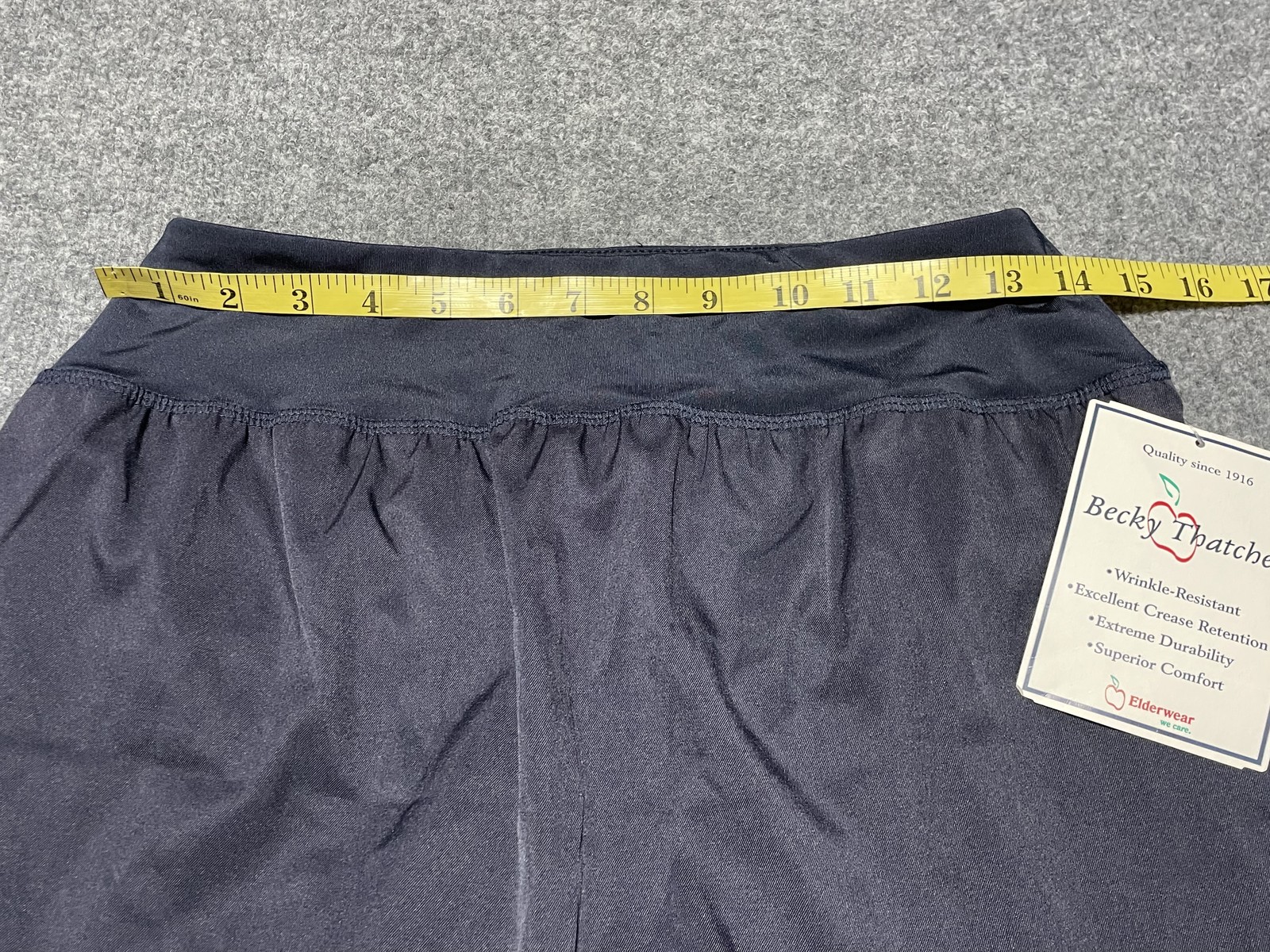 Becky Thatcher Elderwear Women’s Navy Blue Activewear Skort Size M Juniors 7-9