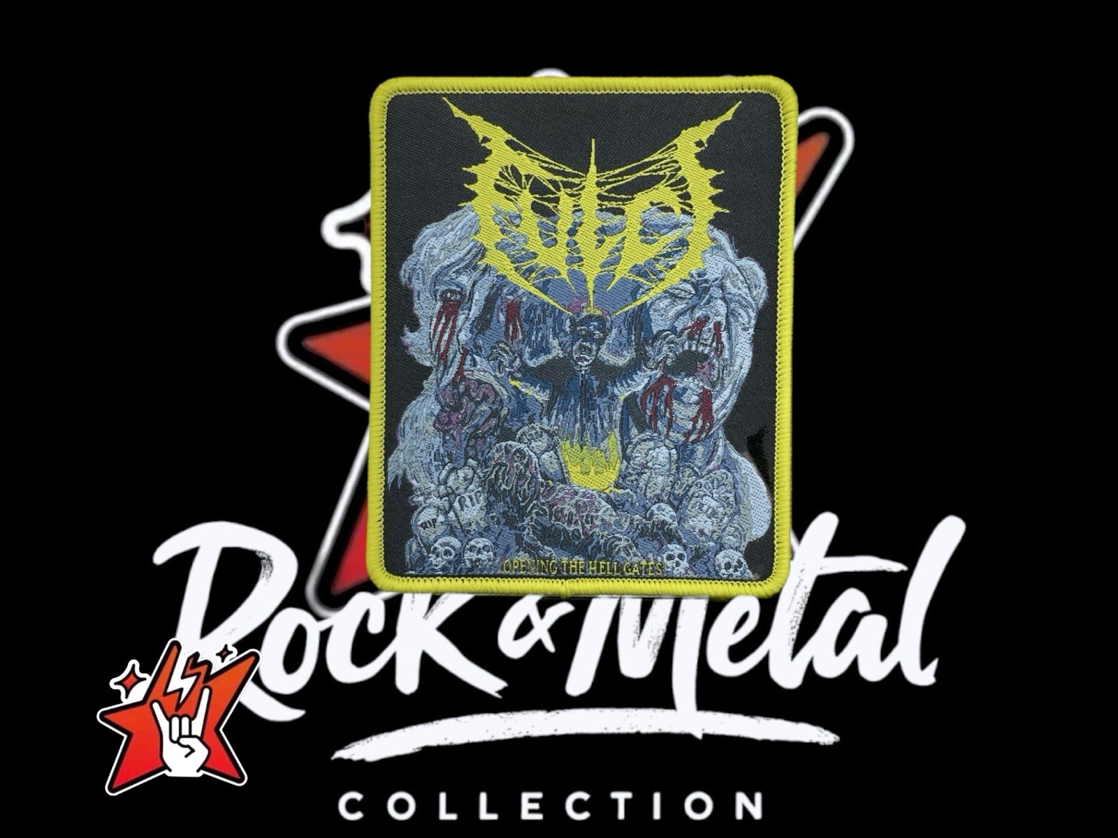 Fulci Official Exclusive Woven Patch Bolthower Death Entombed Obituary