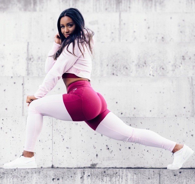 Gymshark Colorblock Two Tone Leggings – Small