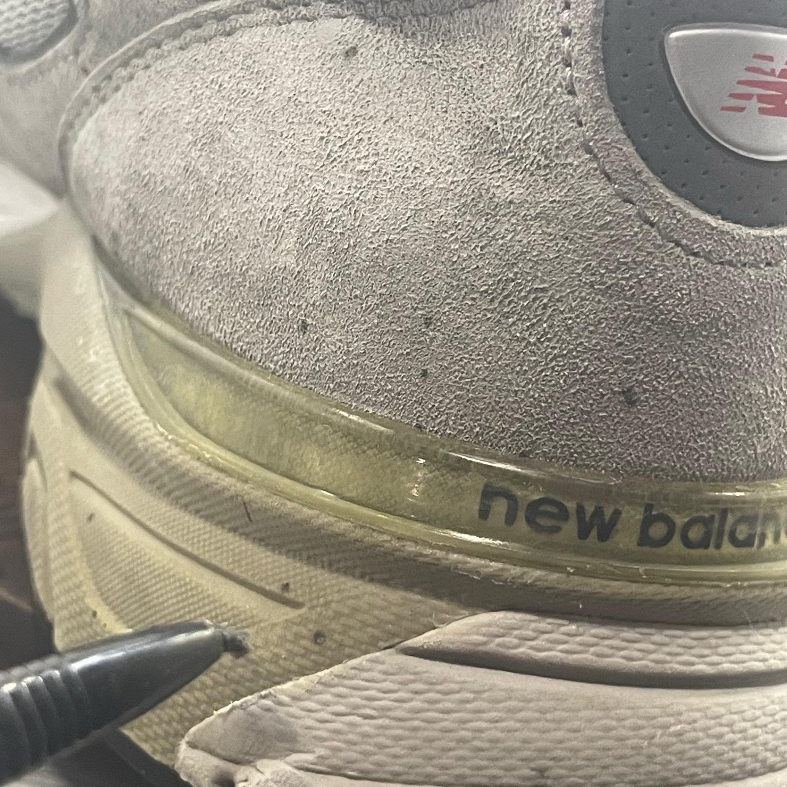 NEW BALANCE Shoes Mens Size 12 D Gray 990v4 Walking Sneakers M990GL4 USA Made