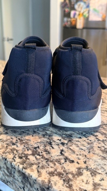 MARNI Mens Size 10 High-Top Sneaker strap Black Neoprene