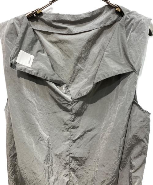 Little Suzies Nylon Shimmer Balloon Top Sleeveless Gray Free Size