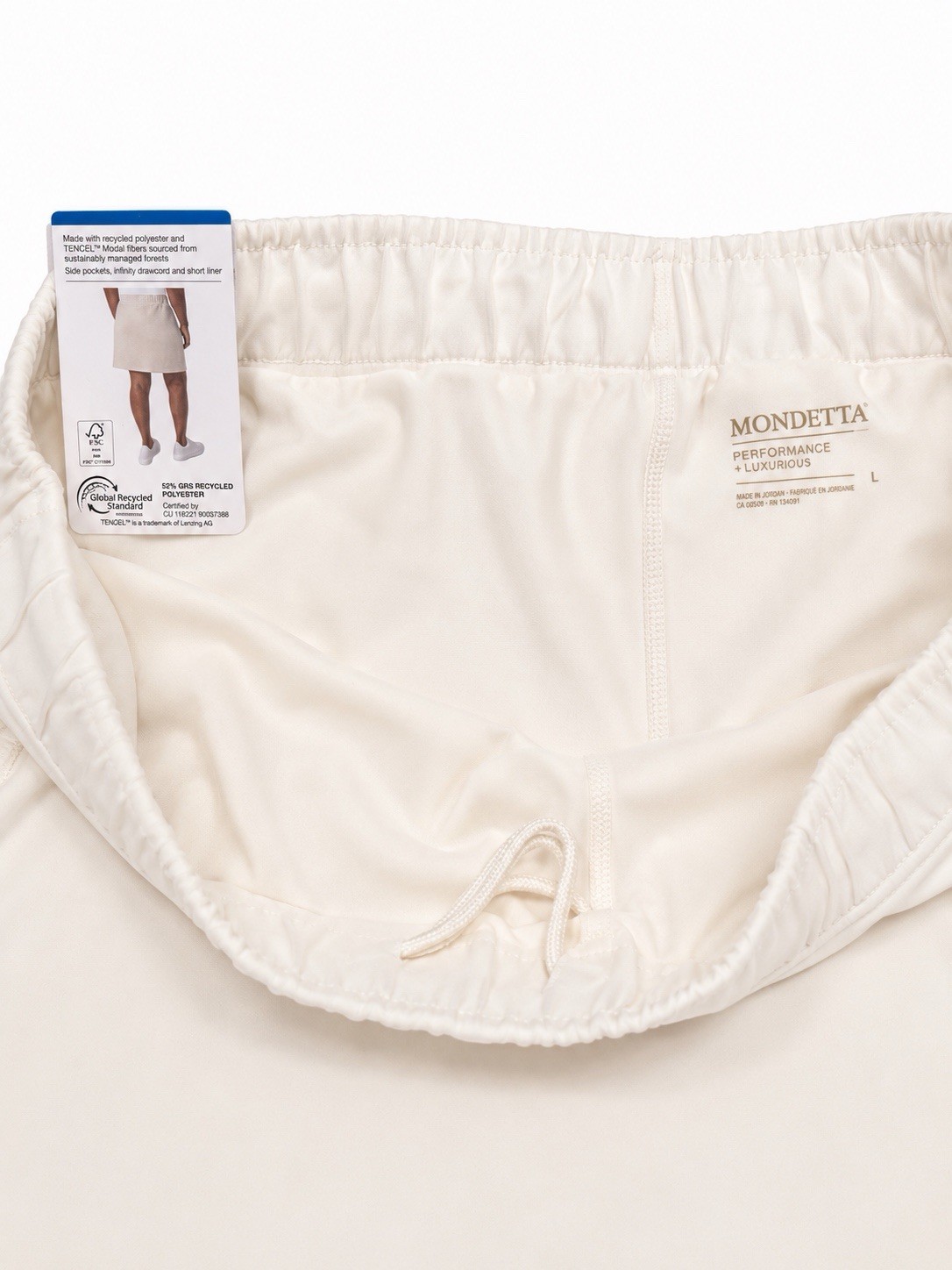 Mondetta Performance Luxury High Rise Walking Skort Women’s Size Large