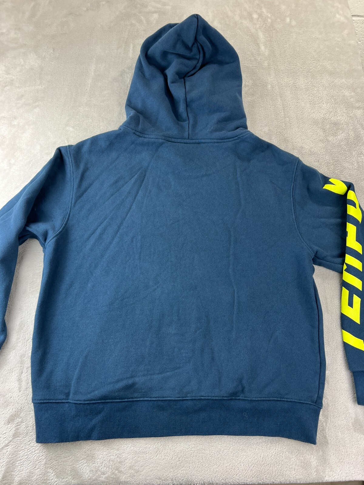 TEMPUS STUDIO Sweatsuit Jogger Set Size LARGE Blue Heavyweight Hoodie + Pant