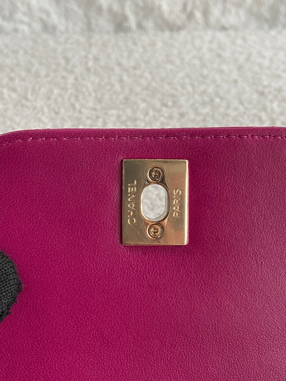 Chanel Trendy CC Mini Hot Pink Lambskin Gold Hardware Pre-Owned