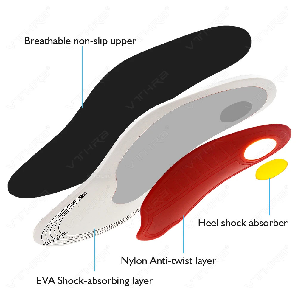 Correction Foot Pain Relief OX Leg Inner Sole for Shoes Arch Support Insole for