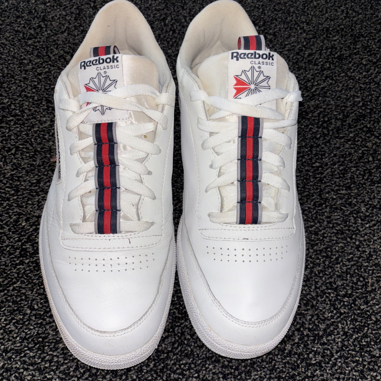 Reebok Club C 85 MU White Athletic Tennis Lifestyle Shoes Men’s Size 12 Sneakers