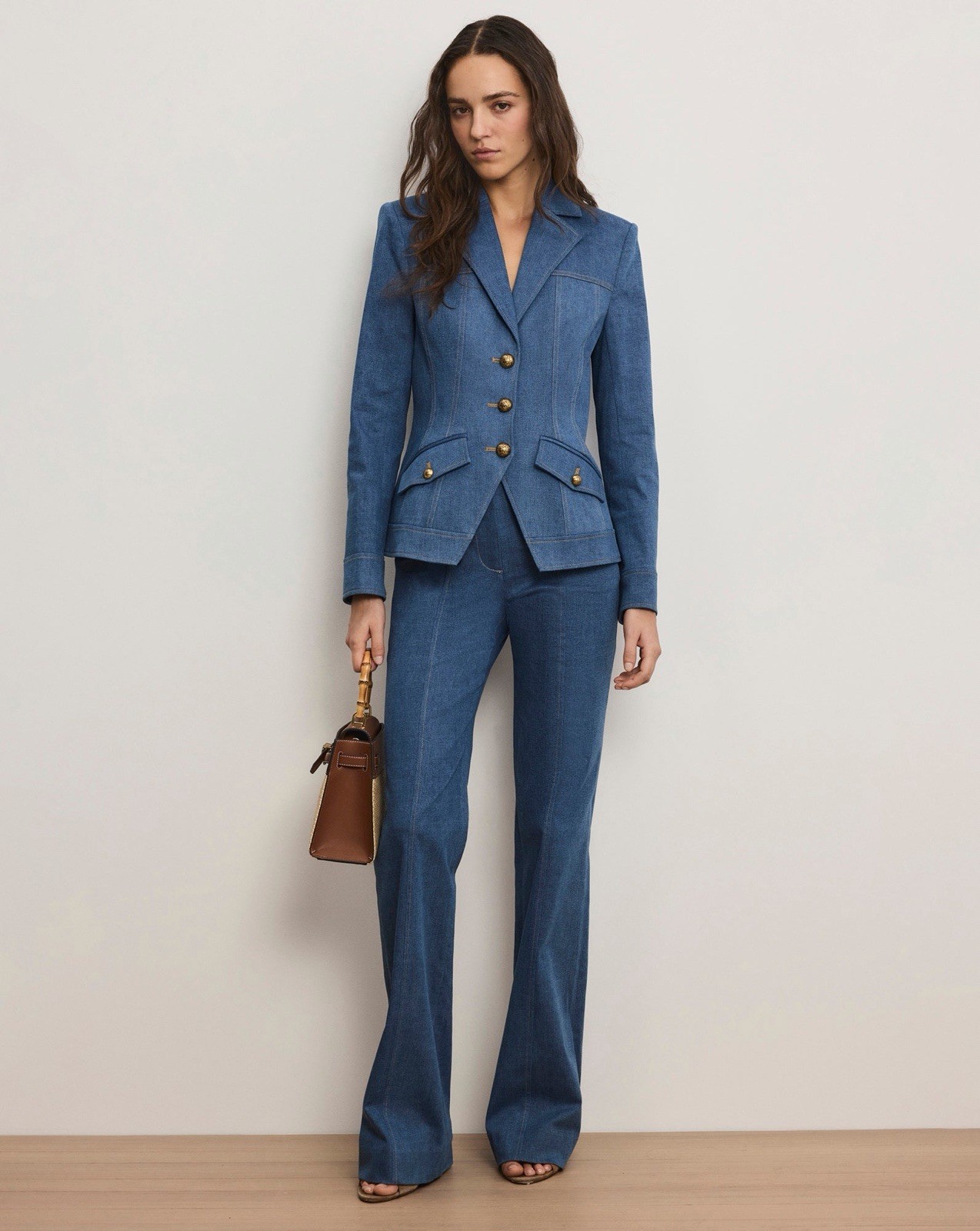 Veronica Beard Dickey Jacke Randy Denim Size 10 $ 798