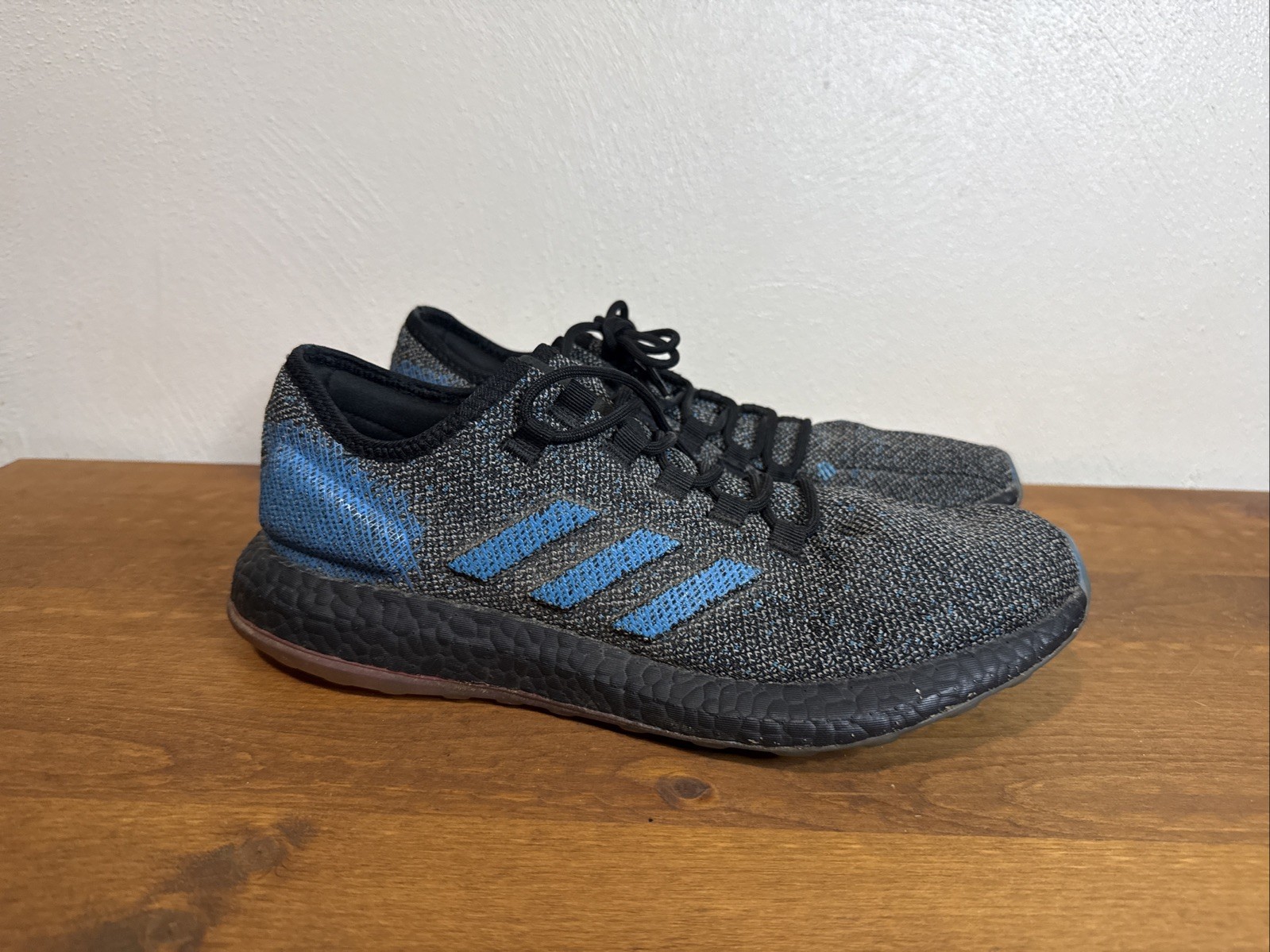 Adidas PureBoost LTD Active Running Sneakers Shoes Blue Gray B37811 Men’s Sz 9.5