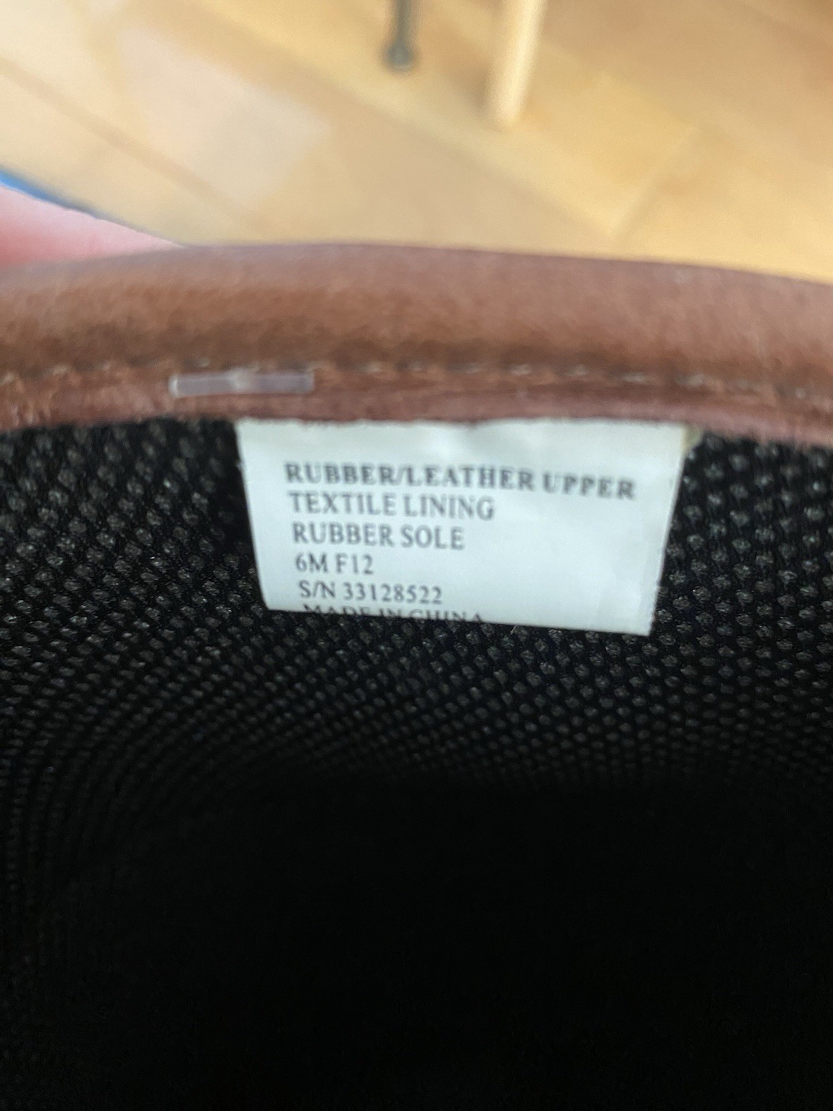 Tory Burch Diana Riding Rubber/Leather Tall Rain Boots, Size 6