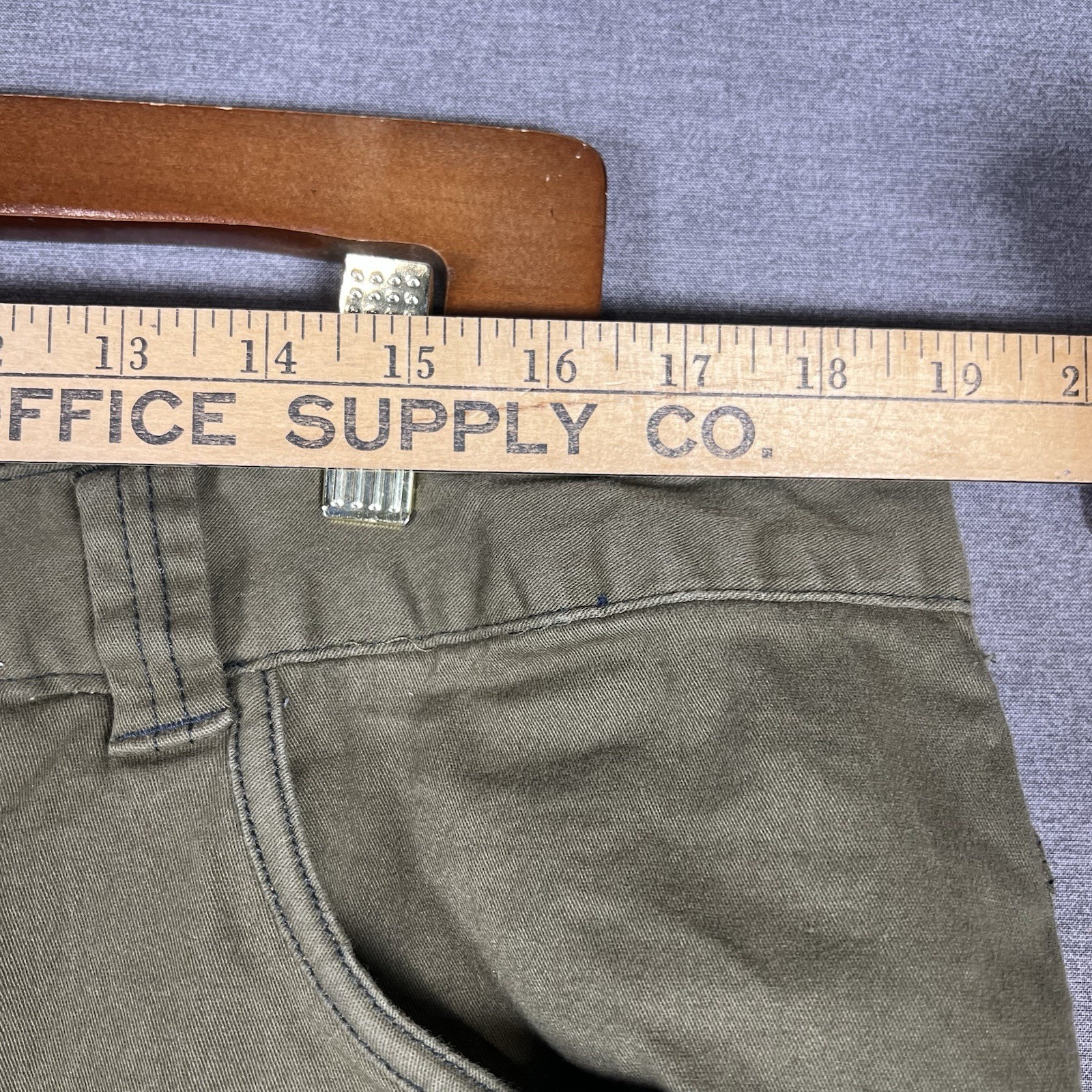 Carlos Ray TD Pants Mens 42×32 Green Tactical Stretch Utility Outdoor (38×31)