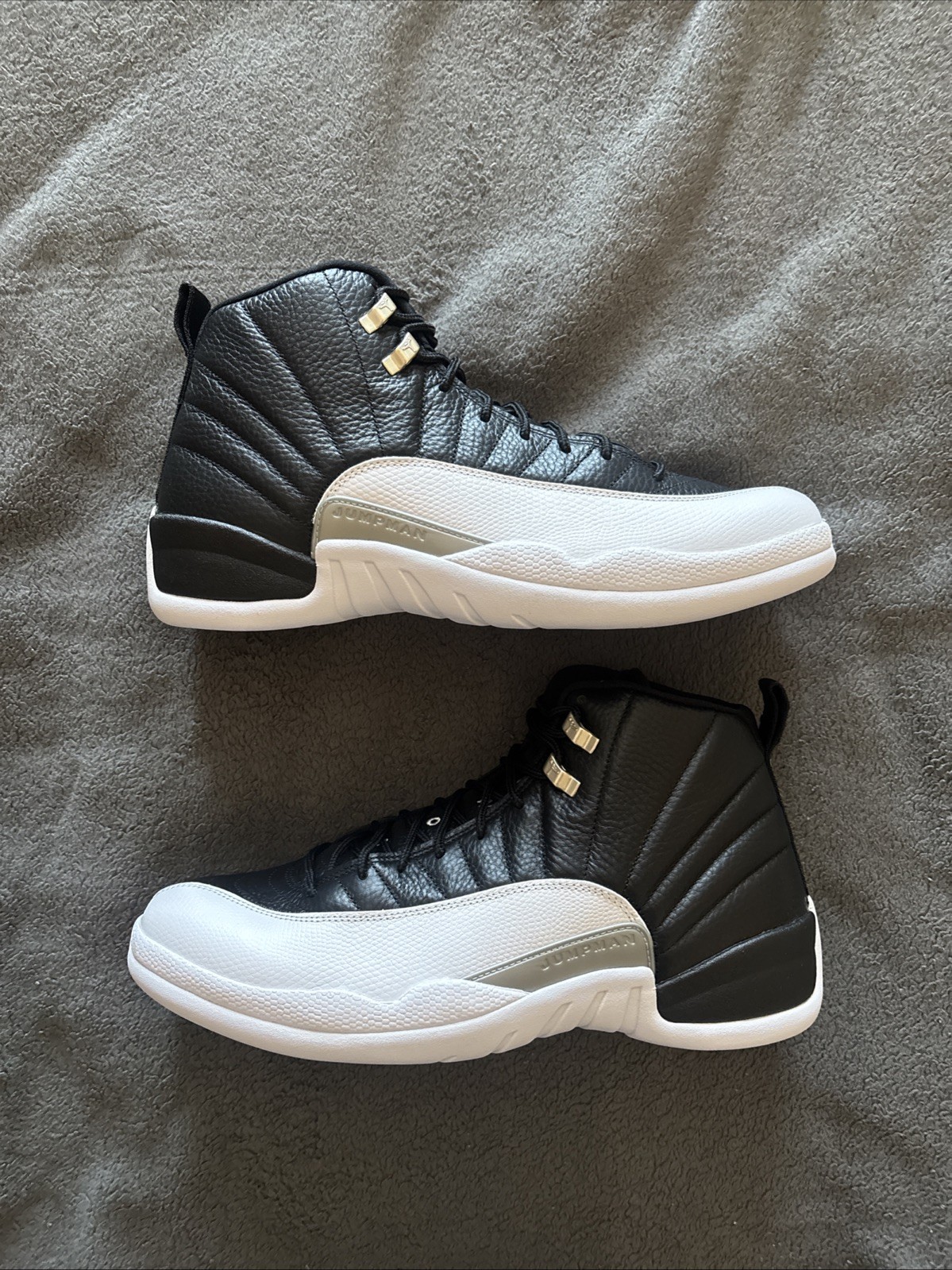 Size 14 – Nike Air Jordan 12 Retro Playoff Black White Leather 2022 CT8013-006