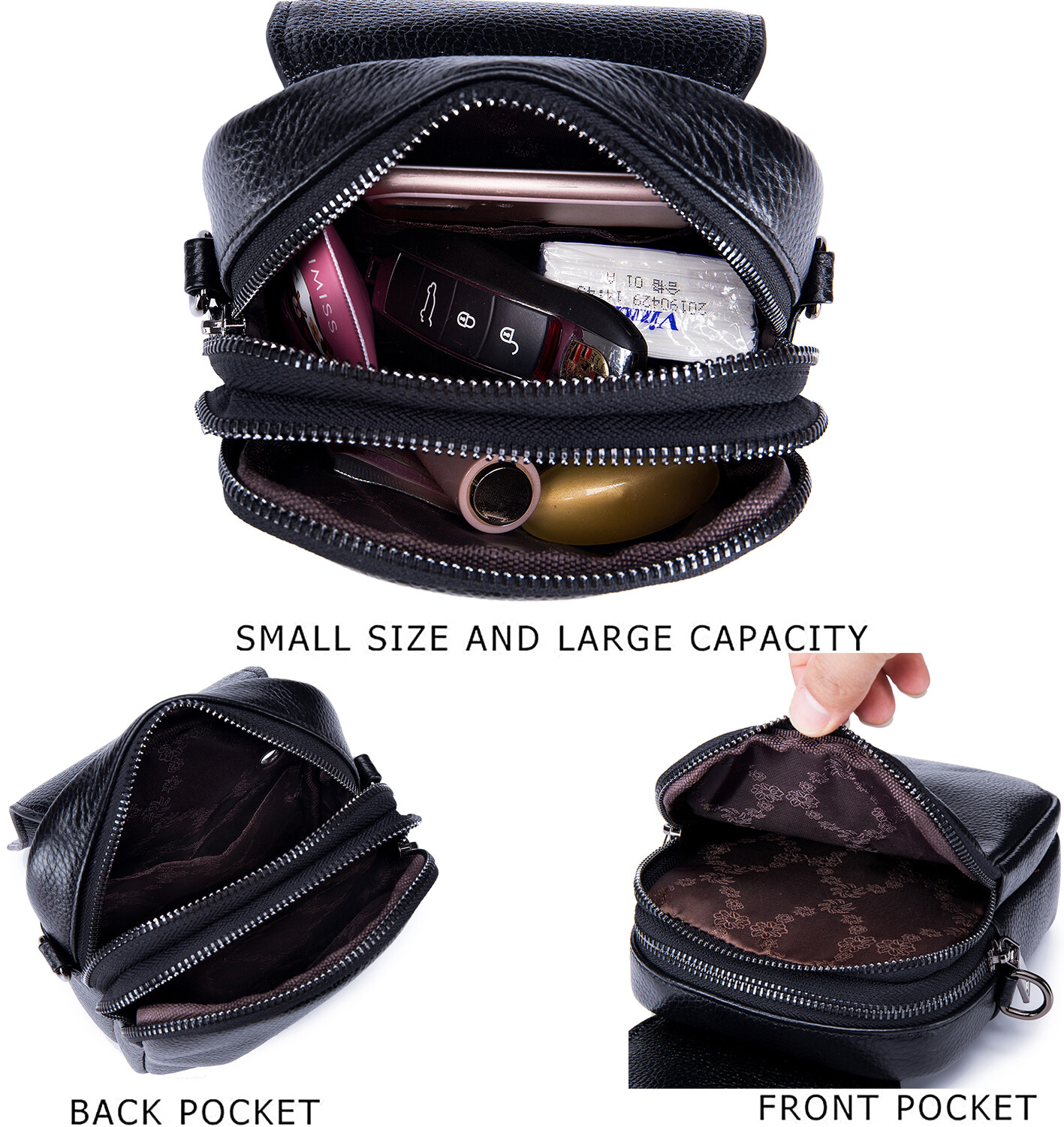Women’s Cross Body Small Cell Phone Handbag Designer Shoulder Bag Purse Wallets