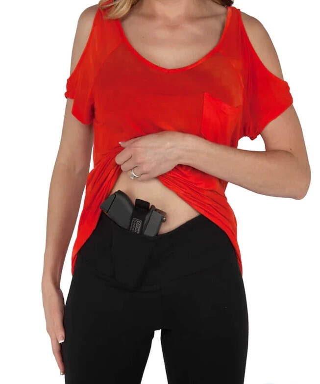 Undertech Undercover Women’s RH Crop Concealed Carry Leggings Extra Small XS