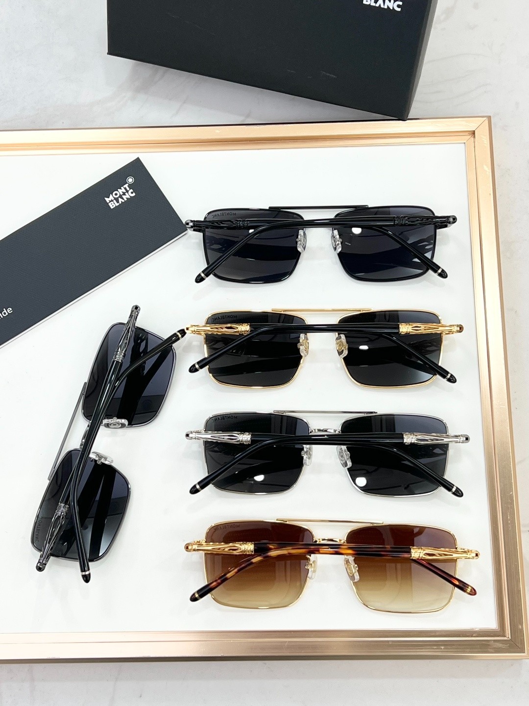 MONT BLANC MODEL:MB03320S Sunglasse SIZE: 57口16-15 new.