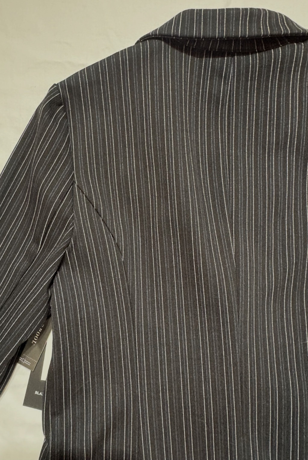 Liverpool Los Angeles Pinstripe Blazer Jacket Womens Small NWT Stretch Corporate