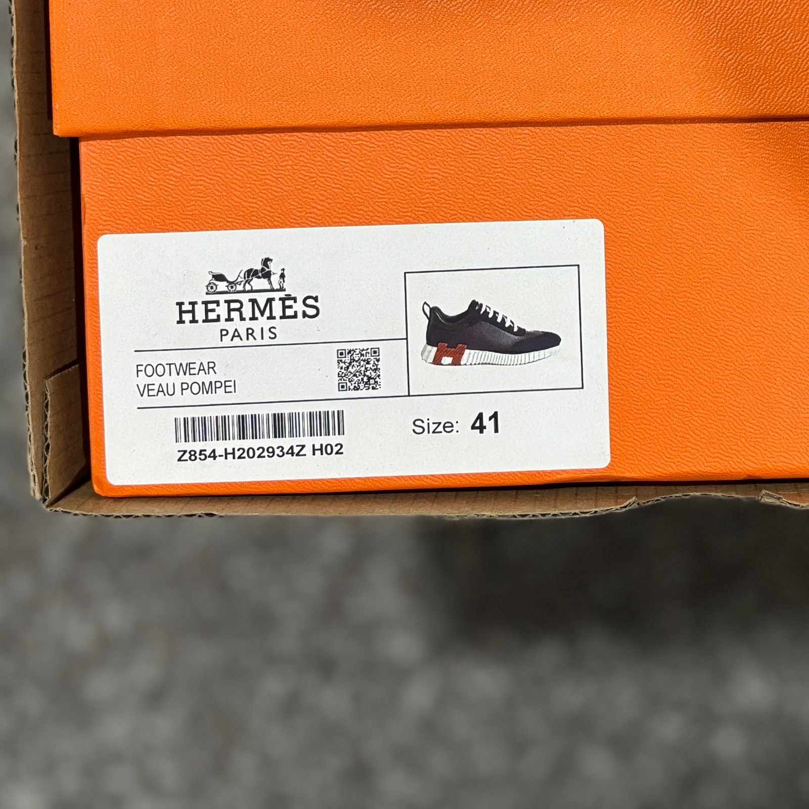 Men Hermes Bouncing Sneakers Black Leather Suede White Rubber Sole Casual Shoes