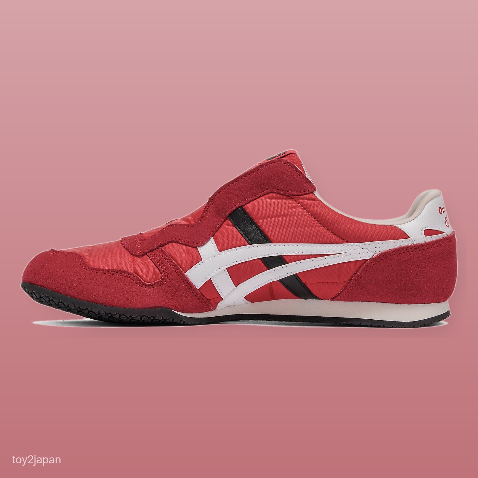Onitsuka Tiger SERRANO SLIP-ON 1183C615-600 Classic Red White Men’s Size New
