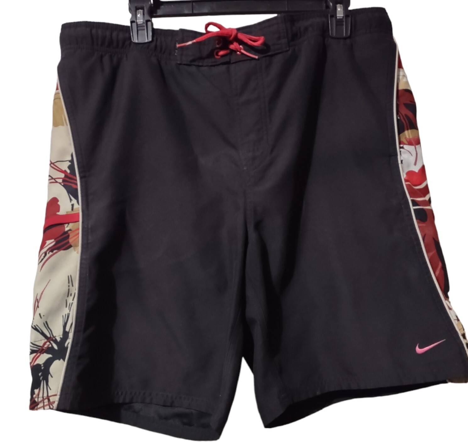 Swimsuit Nike M 32/34 Mens Swimwear Bathing Suit Surf Gorp Core Black Graphic