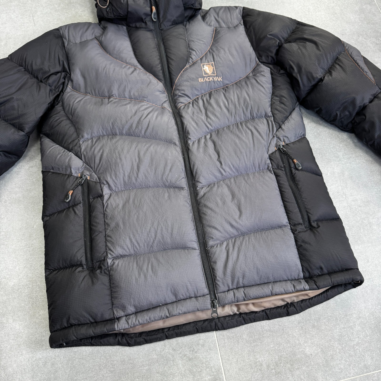 Black Yak Men Extreme Lightweight Down Jacket Gorpcore Size 100 / L