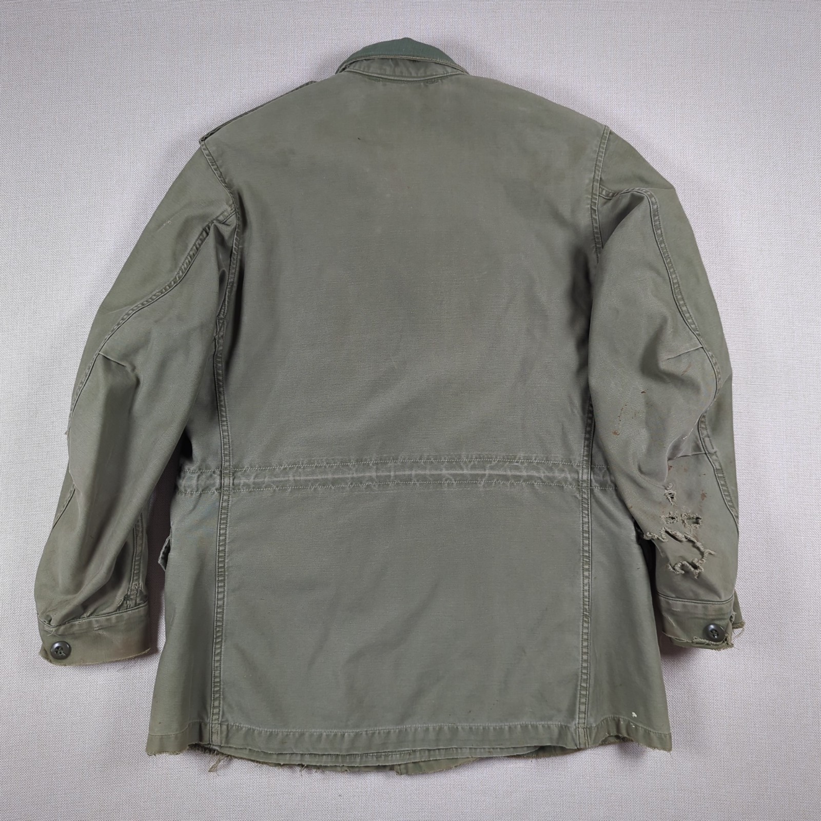 VTG 50s US Army M-51 Field Jacket Small OG-107 Green Distressed Korean War