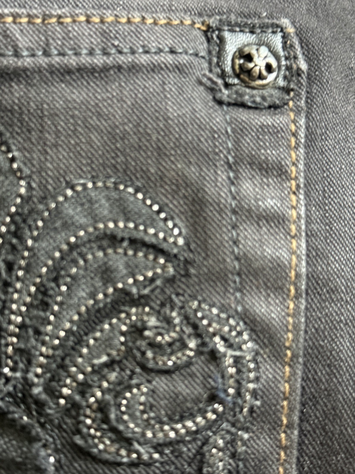 Rare Jean Skinny Rock y2k Vintage 2000’s A&G Jeans (Amal Guessous)