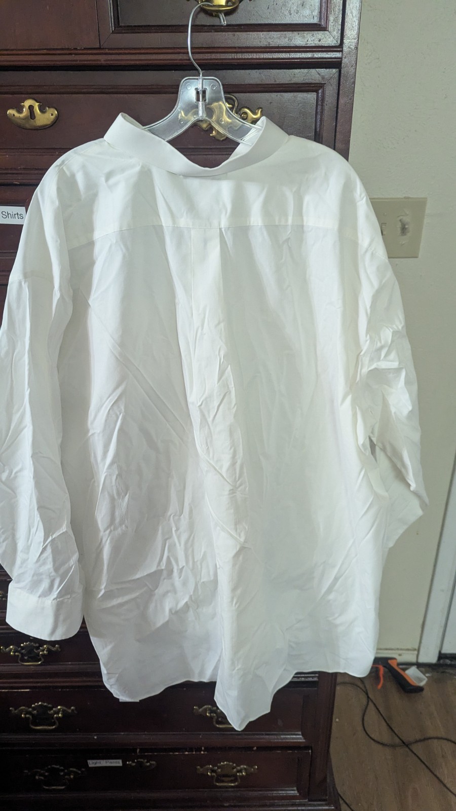 Large Lot MENS BUTTON DOWN DRESS SHIRTS 4XL 20×34/35/36/37/38/39 22×35 SOLID