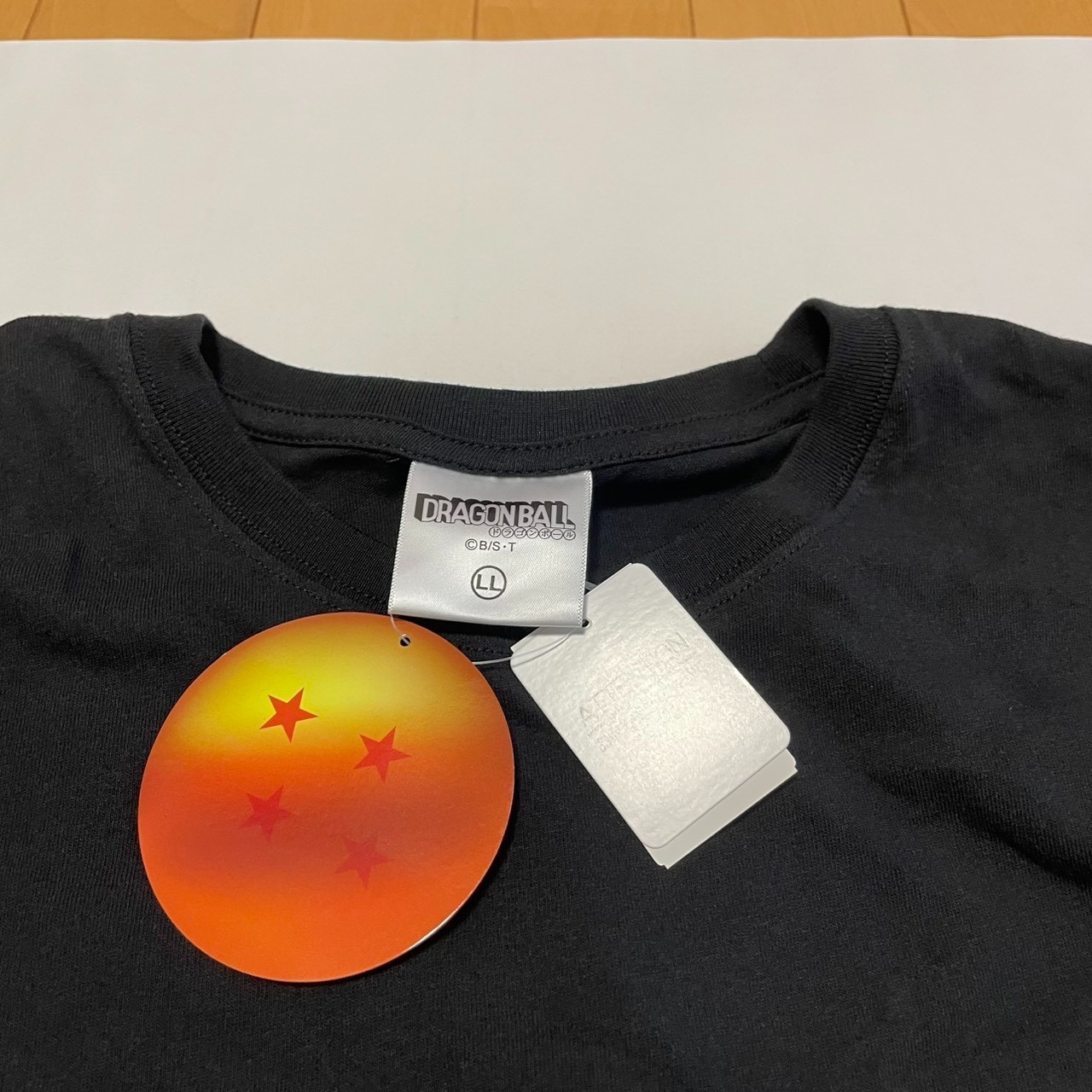 Dragon Ball T-Shirt XL Black Embroidered Logo Shimamura 2026 limited JAPAN NEW