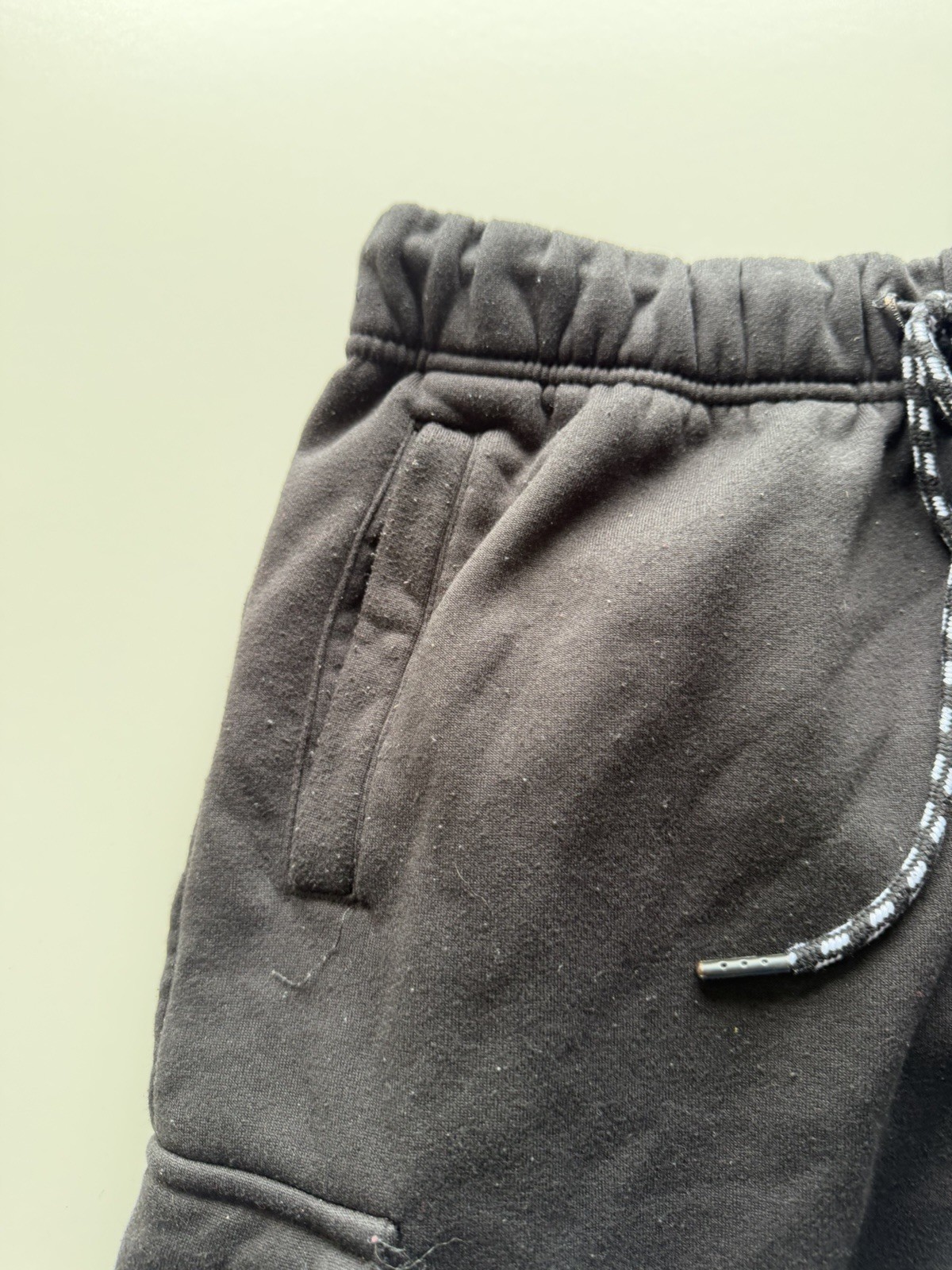 Ecko Unltd Jogger Pants Men’s Large Black Casual Elastic Waist Drawstring