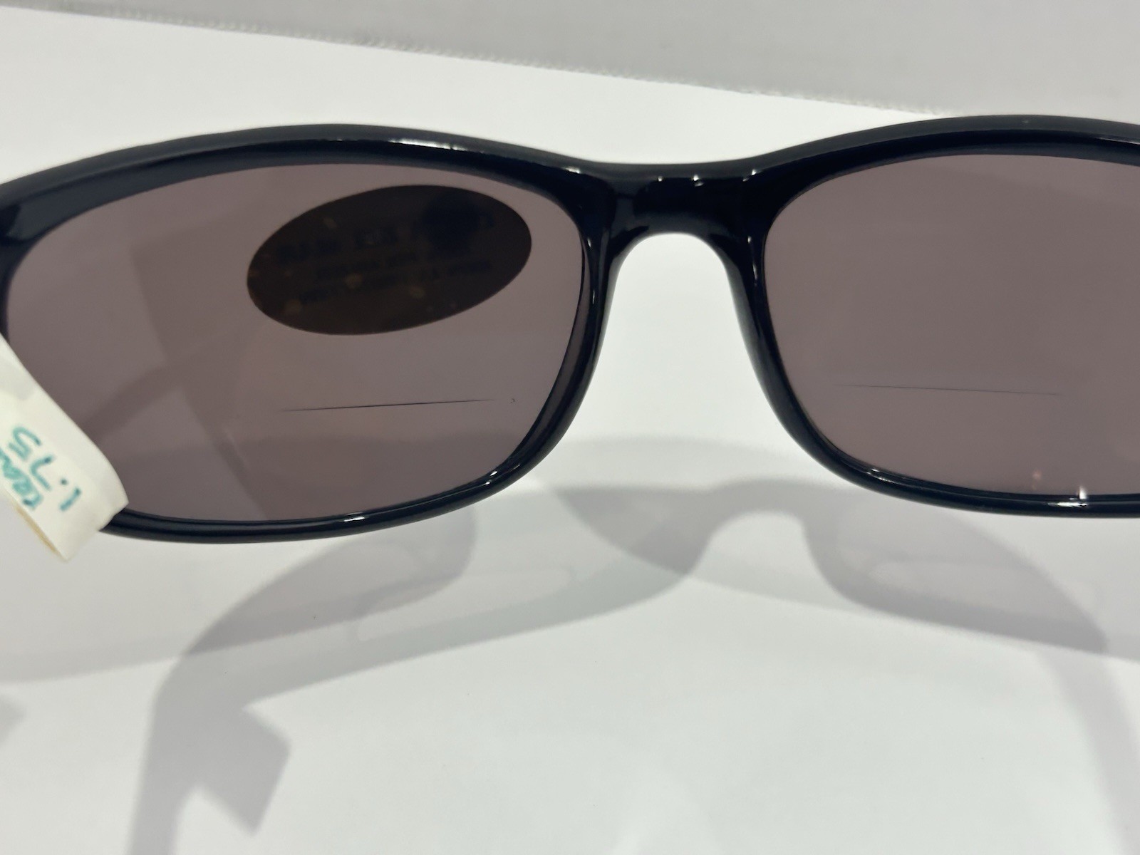COSTA DEL MAR Deep Blue Lg READERS FOR MEN +1.75 Black Frame Grey Poly Bi-focal