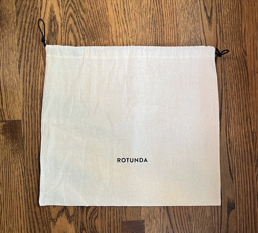 NEW Rotunda Sant Dust Bag ONLY With Drawstring 15.5 X 17.5”