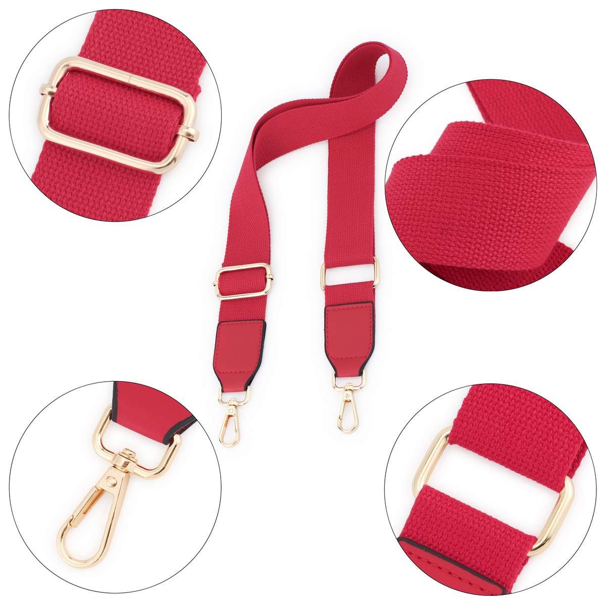 NEW Adjustable Wide Shoulder Bag Belt Strap Crossbody Replacement Handbag Handle