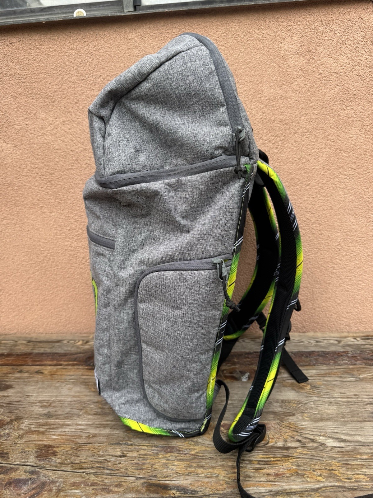 New Era Monster Energy Solid Backpack Gray/Green/Black hat backpack