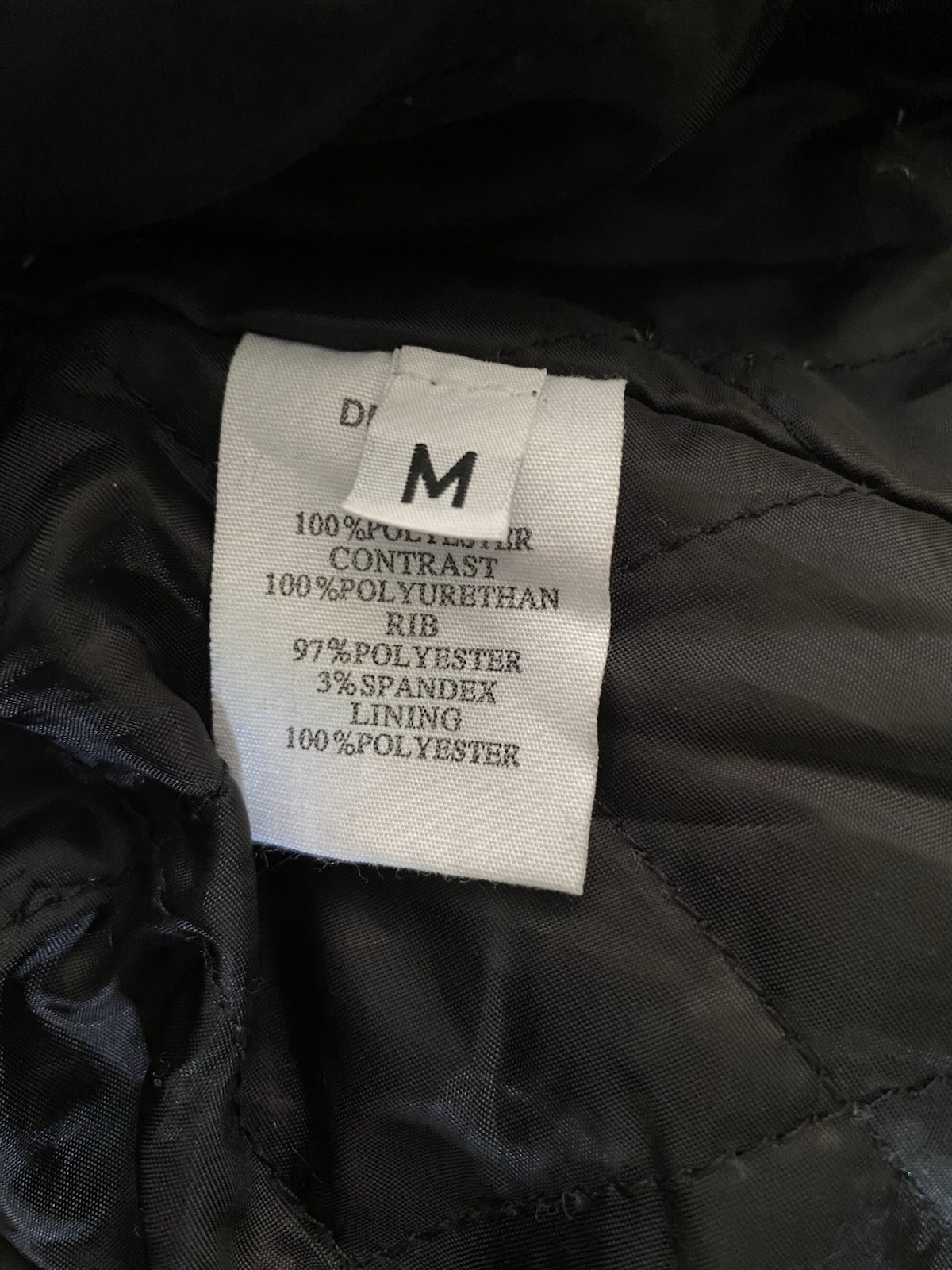 Wishful Thinking Women’s Jacket Size M Dark Green/Black Long Sleeve Full Zip