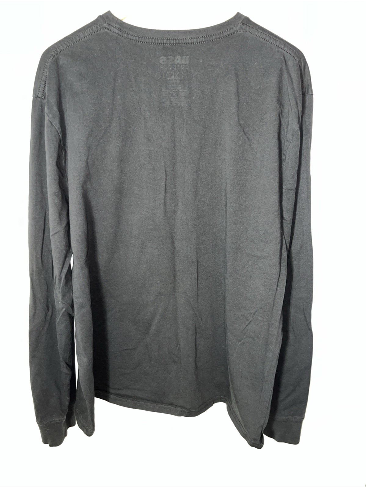 BLACK BASS OUTDOOR LONG SLEEVE T-SHIRT, SIZE XL, CHEST 45 IN, LENGTH 26.5 IN