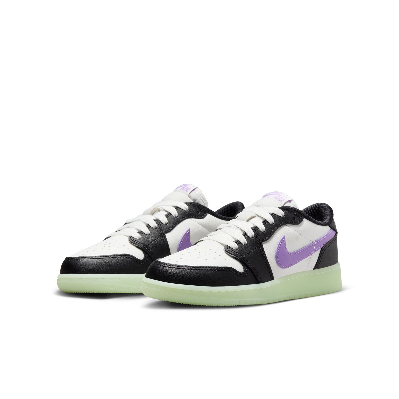 AIR JORDAN 1 RETRO LOW OG GS BLACK RASPBERRY