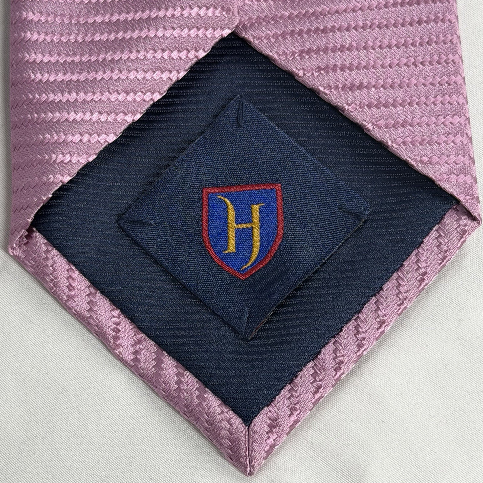 Henry Jacobson Lavender 100% Silk Necktie Tie 58 x 3.5 inches A78