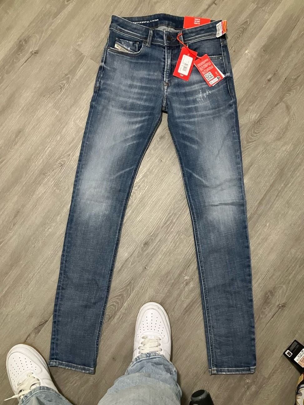 Diesel D-Strukt Slim Fit Jeans