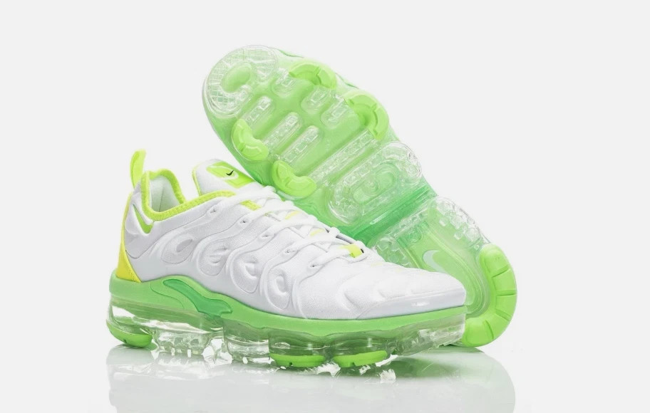 Nike Air VaporMax Plus TN White green Men’s Shoes Size 7-13 Ship Free-