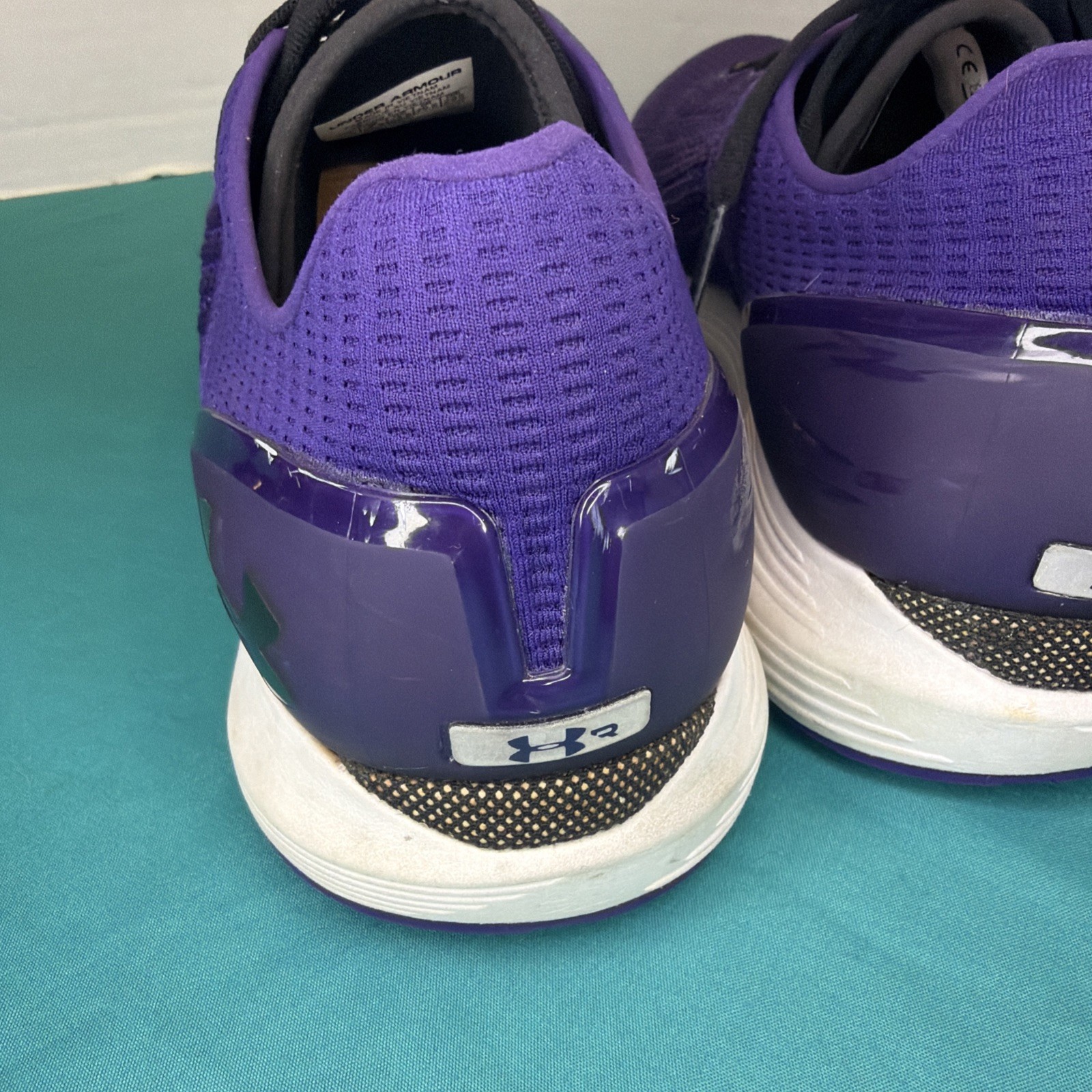 Under Armour HOVR Sonic CT 1.1 Men’s Size 11.5 Running Shoes Purple Sneakers